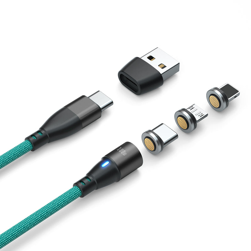 Double-head Type-c Data Cable USB Charger Cord 2 in 1 Charging Cable Fast  Charging USB to Type-C 60W Charge Portable USB Cable